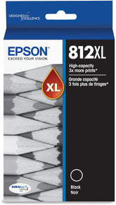 T812XL120-S Epson EPSON T812 High Capacity Black Ink Cartrid